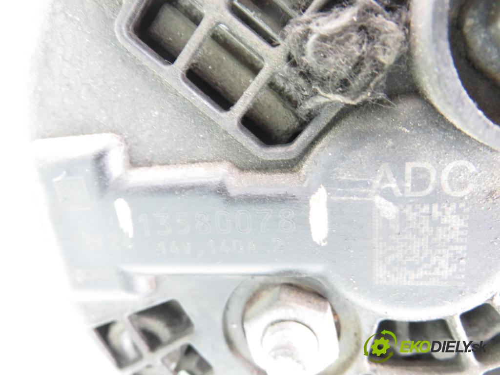 OPEL ANTARA A (L07) SUV 2012 135,00 2.2 CDTi 4x4 - A 22 DMH 2231,00 Alternátor 13580078 (Alternátor)