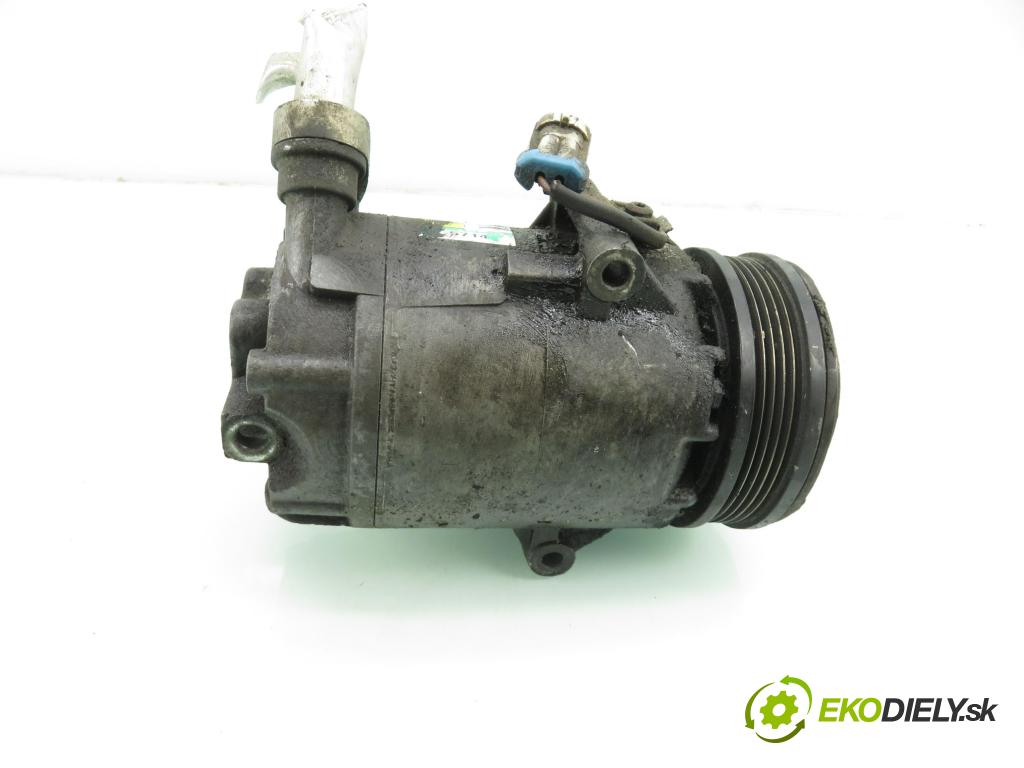OPEL MERIVA A nadwozie wielkoprzestrzenne (MPV) (X03) HB 2003 74,00 1.6 16V - Z 16 XE 1598,00 KOMPRESOR: klimatizace 09165714 ; 04193054233 (Kompresor klimatizace)