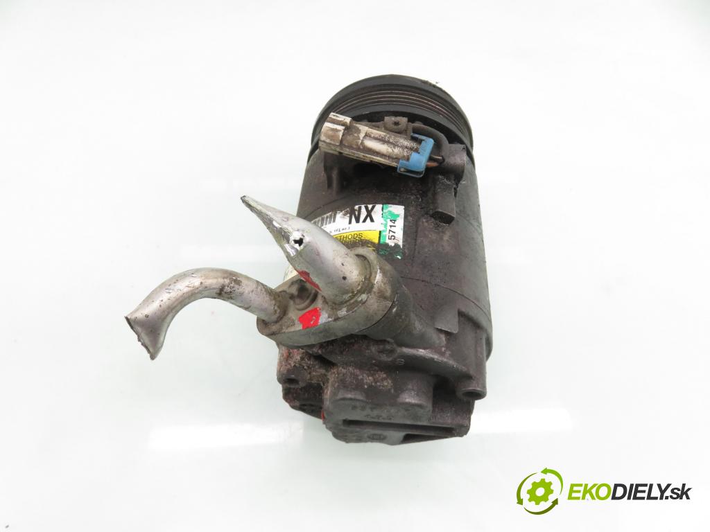 OPEL MERIVA A nadwozie wielkoprzestrzenne (MPV) (X03) HB 2003 74,00 1.6 16V - Z 16 XE 1598,00 KOMPRESOR: klimatizace 09165714 ; 04193054233 (Kompresor klimatizace)