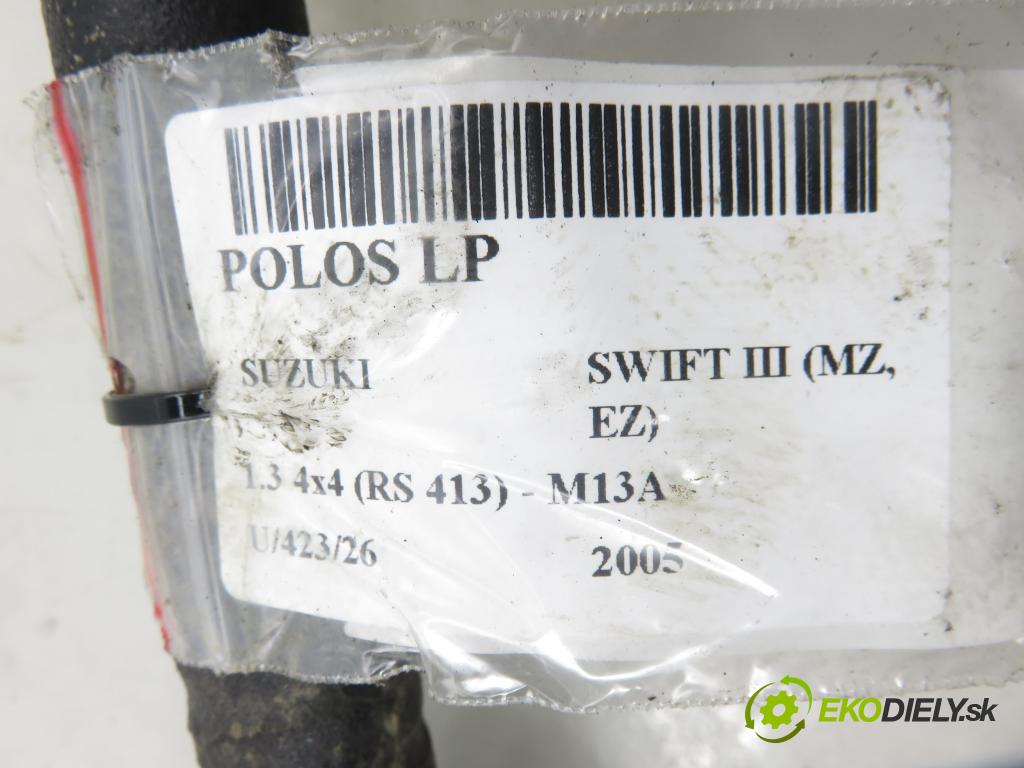 SUZUKI SWIFT III (MZ, EZ) HB 2005 68,00 1.3 4x4 (RS 413) - M13A 1328,00 Poloos LP