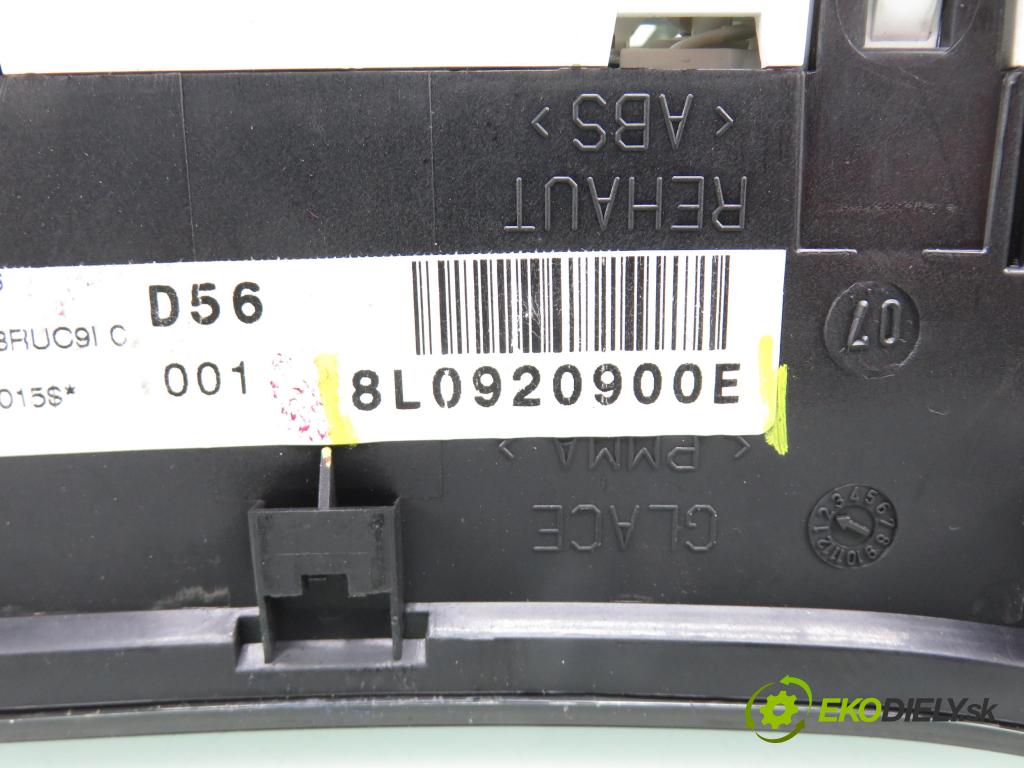 AUDI A3 (8L1) HB 2002 96,00 1.9 TDI - ASZ 1896,00 prístrojovka elektrický 8L0920900E
