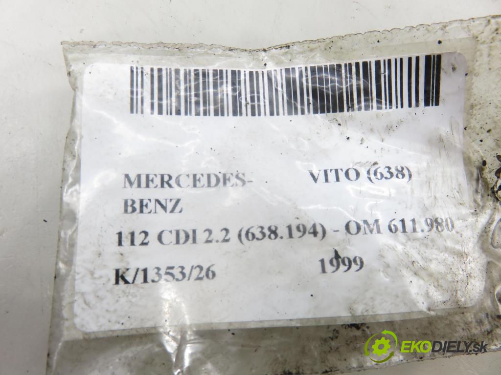MERCEDES-BENZ VITO Autobus (638) BUS 1999 90,00 112 CDI 2.2 (638.194) - OM 611.980 2151,00 vstřikovač 0445110012 ; 6110700587 (Vstřikovač paliva)