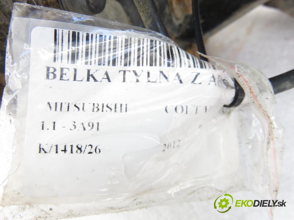 MITSUBISHI COLT VI (Z3_A, Z2_A) HB 2012 55,00 1.1 - 3A91 1124,00 výztuha zadní část ABS