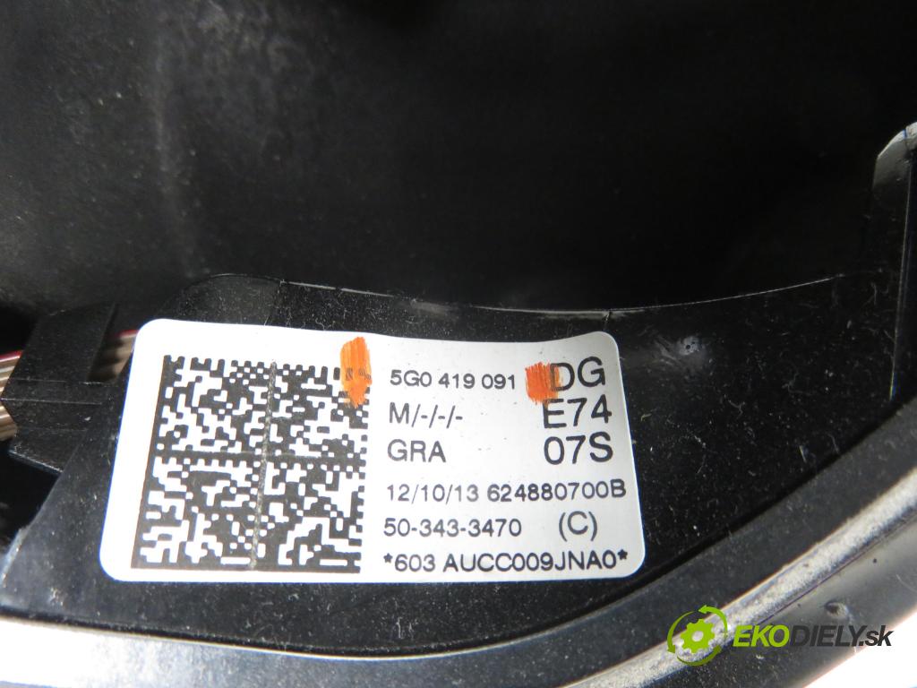 VW GOLF VII (5G1, BQ1, BE1, BE2) HB 2014 77,00 1.6 TDI - CLHA 1598,00 Volant 5Q0419091 (Volant)