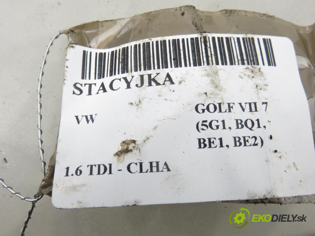 VW GOLF VII (5G1, BQ1, BE1, BE2) HB 2014 77,00 1.6 TDI - CLHA 1598,00 spinačka 1K0905851 ; 0238AC04013B (Spínacia skrinka)