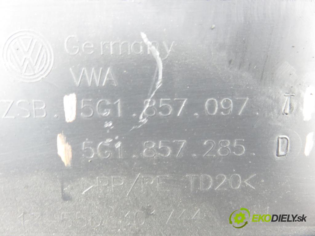 VW GOLF VII (5G1, BQ1, BE1, BE2) HB 2014 77,00 1.6 TDI - CLHA 1598,00 Priehradka, kastlík 5G1857097T ; 5G1857285D