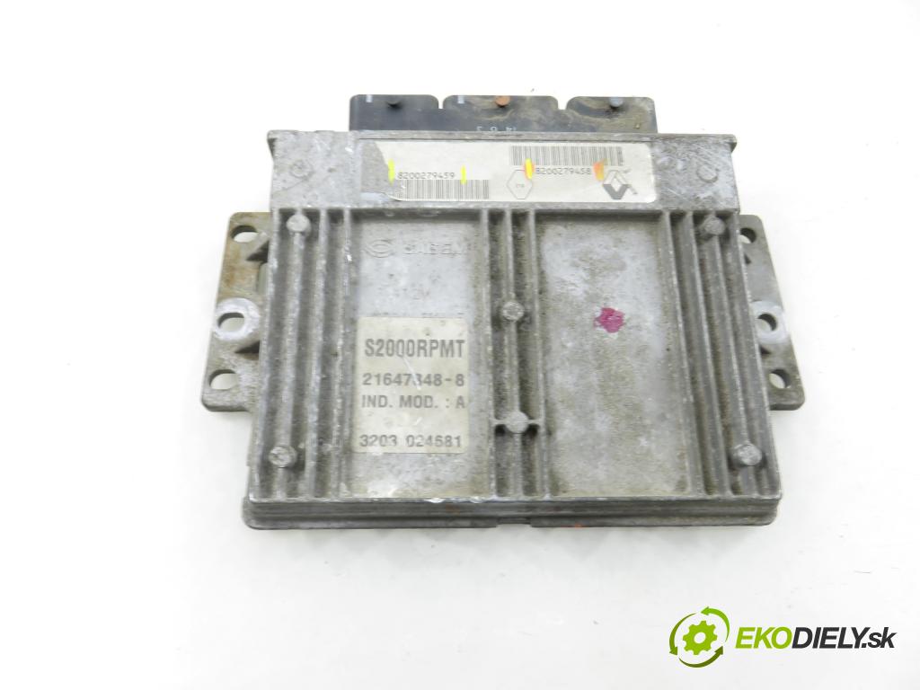 RENAULT ESPACE IV (JK0/1_) MINIVAN 2003 120,00 2.0 Turbo (JK0A, JK0B, JK0N) - F4R 794 1998,00 Riadiaca jednotka Motor 8200279458 ; 8200279459