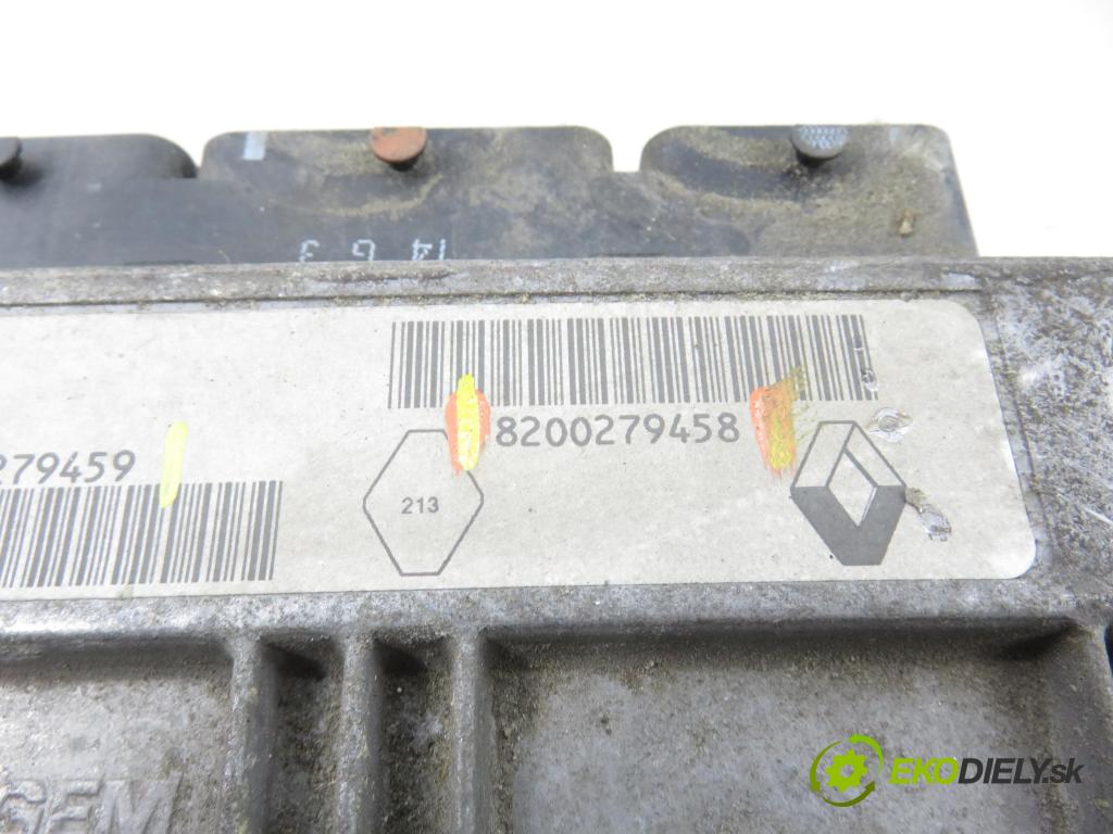 RENAULT ESPACE IV (JK0/1_) MINIVAN 2003 120,00 2.0 Turbo (JK0A, JK0B, JK0N) - F4R 794 1998,00 Riadiaca jednotka Motor 8200279458 ; 8200279459