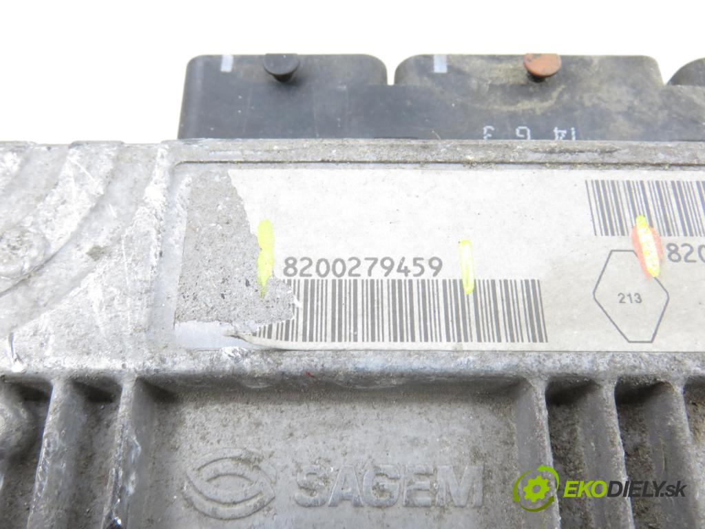 RENAULT ESPACE IV (JK0/1_) MINIVAN 2003 120,00 2.0 Turbo (JK0A, JK0B, JK0N) - F4R 794 1998,00 Riadiaca jednotka Motor 8200279458 ; 8200279459