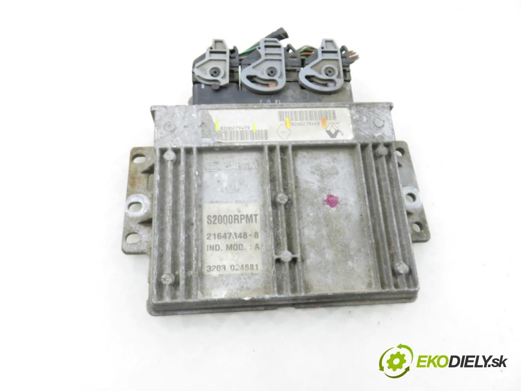 RENAULT ESPACE IV (JK0/1_) MINIVAN 2003 120,00 2.0 Turbo (JK0A, JK0B, JK0N) - F4R 794 1998,00 Riadiaca jednotka Motor 8200279458 ; 8200279459