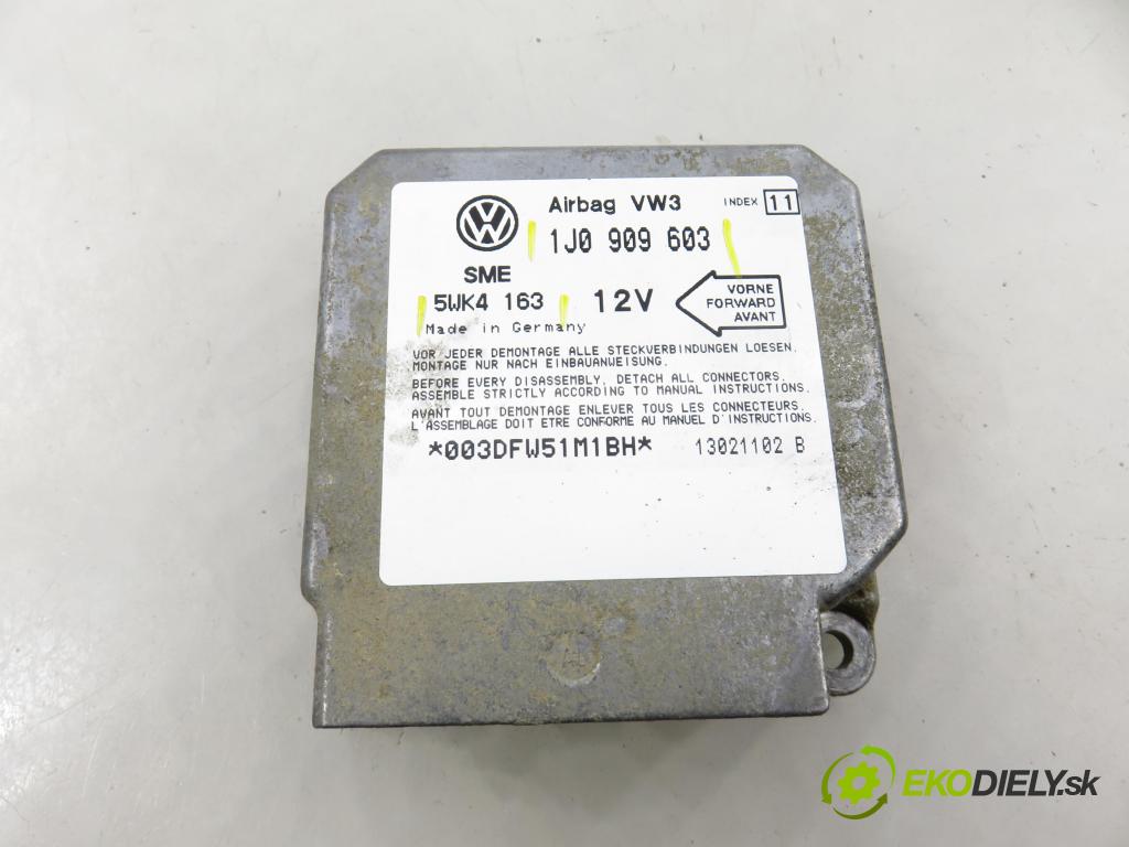 VW TRANSPORTER IV Autobus (70XB, 70XC, 7DB, 7DW, 7DK) BUS 2002 111,00 2.5 TDI - AXG 2461,00 MODUL air BAG 5WK4163 ; 1J0909603