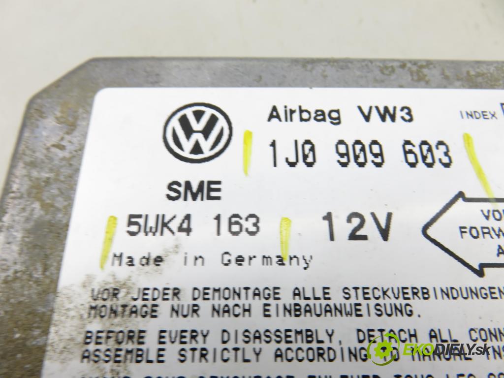 VW TRANSPORTER IV Autobus (70XB, 70XC, 7DB, 7DW, 7DK) BUS 2002 111,00 2.5 TDI - AXG 2461,00 MODUL air BAG 5WK4163 ; 1J0909603