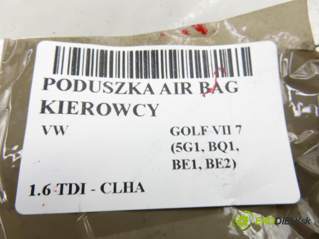 VW GOLF VII (5G1, BQ1, BE1, BE2) HB 2014 77,00 1.6 TDI - CLHA 1598,00 AirBag air BAG volantu 5G0880201C