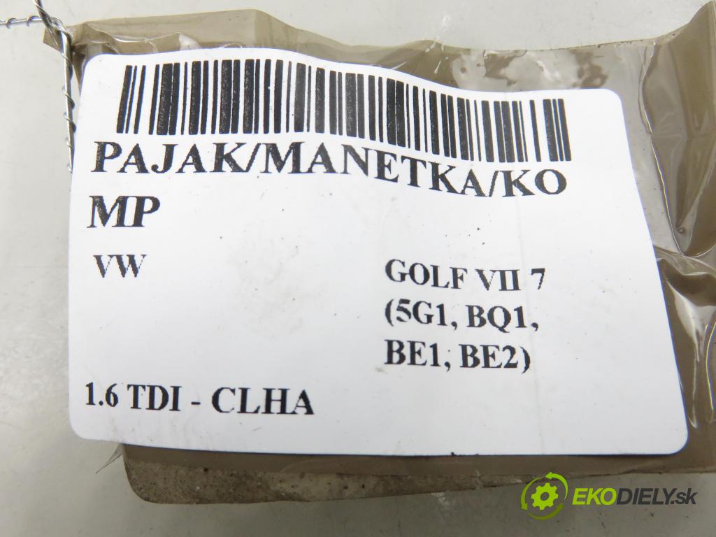 VW GOLF VII (5G1, BQ1, BE1, BE2) HB 2014 77,00 1.6 TDI - CLHA 1598,00 PAKA/ŘAZENÍ/SADA: 5Q0953507AA ; 5Q0953513P