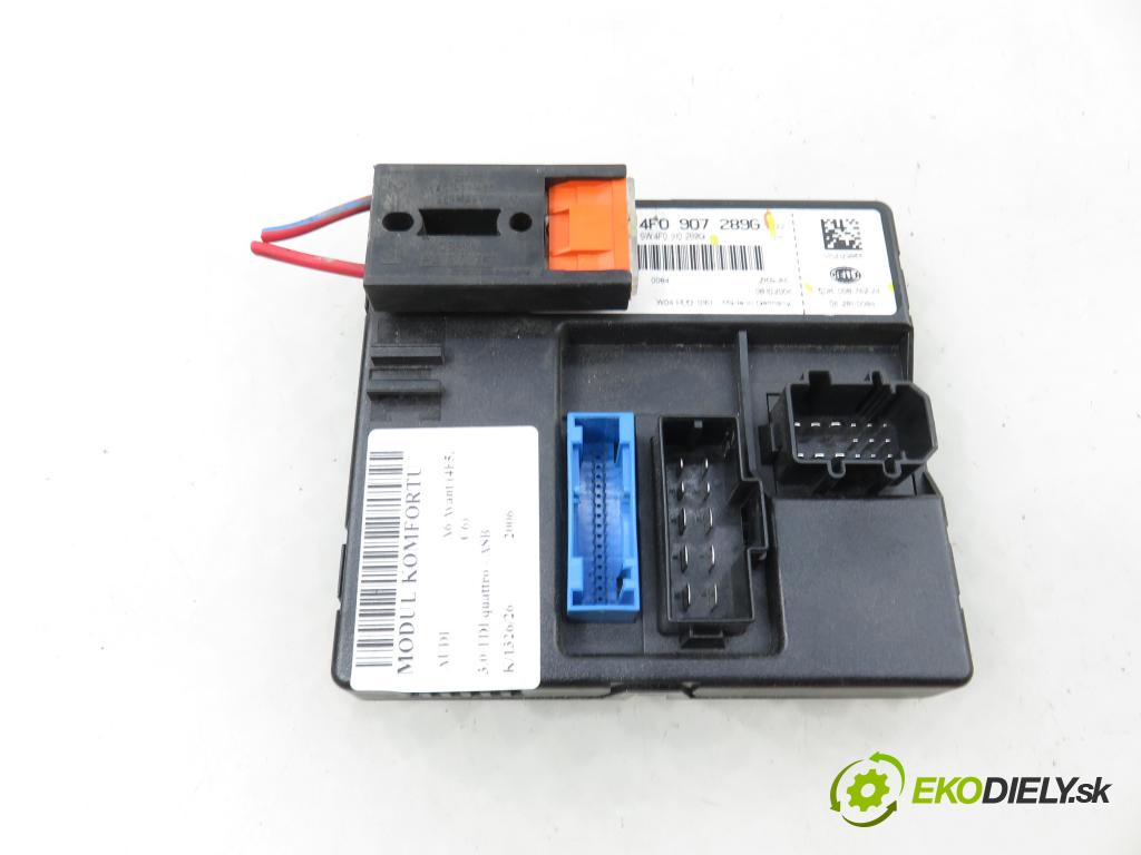 AUDI A6 Avant (4F5, C6) KOMBI 2006 171,00 3.0 TDI quattro - ASB 2967,00 MODUL komfortu 4F0907289G ; 4F0910289G ; 5DK00876224