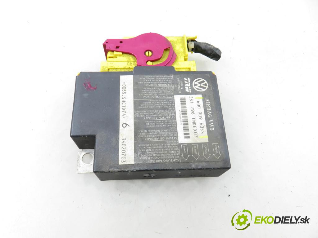 SEAT IBIZA III (6L1) HB 2002 55,00 1.4 16V - BBY 1390,00 MODUL air BAG 6Q0909605S