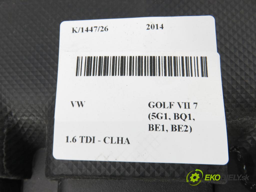 VW GOLF VII (5G1, BQ1, BE1, BE2) HB 2014 77,00 1.6 TDI - CLHA 1598,00 Kryt Motor 04L103925J ; 04L103925 (Kryt motora)