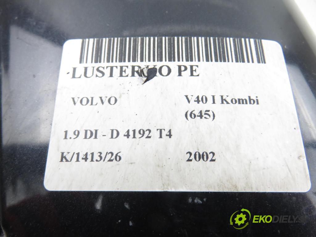 VOLVO V40 Kombi (645) KOMBI 2002 75,00 1.9 DI 102 - D 4192 T4 1870,00 Spätné zrkadlo