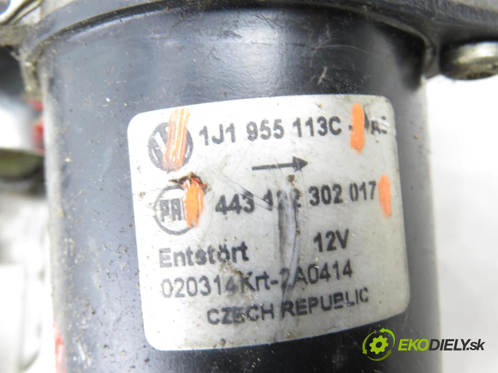 VW GOLF IV (1J1) HB 2002 74,00 1.9 TDI - ATD 1896,00 Motorček stieračov 1J1955113C ; 443122302017