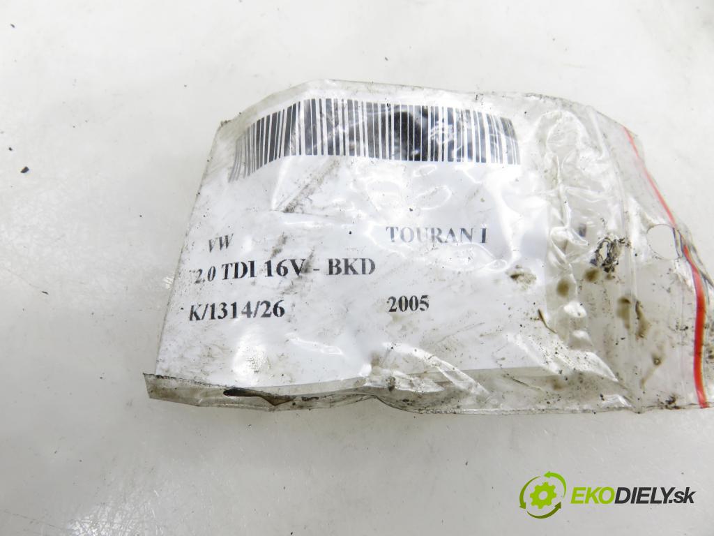 VW TOURAN (1T1, 1T2) MINIVAN 2005 103,00 2.0 TDI 16V 140 - BKD 1968,00 Vstrekovač 03G130073G ; 0414720404 (Vstrekovač paliva)