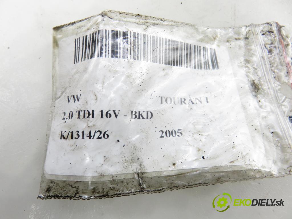 VW TOURAN (1T1, 1T2) MINIVAN 2005 103,00 2.0 TDI 16V 140 - BKD 1968,00 Vstrekovač 03G130073G ; 0414720404 (Vstrekovač paliva)