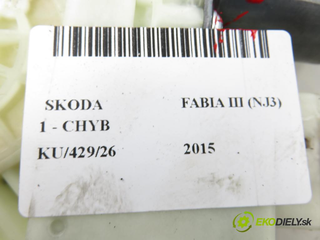SKODA FABIA III (NJ3) HB 2015 55,00 1 - CHYB 999,00 Motorček sťahovania okien LP 5JA959811K ; A66992113