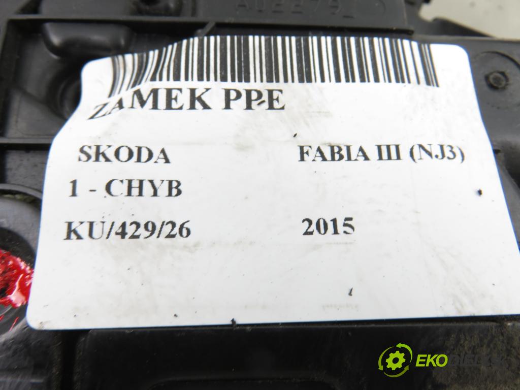 SKODA FABIA III (NJ3) HB 2015 55,00 1 - CHYB 999,00 zámok 6V1837016A