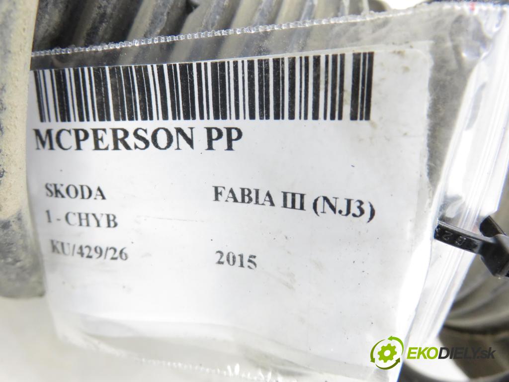 SKODA FABIA III (NJ3) HB 2015 55,00 1 - CHYB 999,00 MCPERSON PP 6C0413031AN