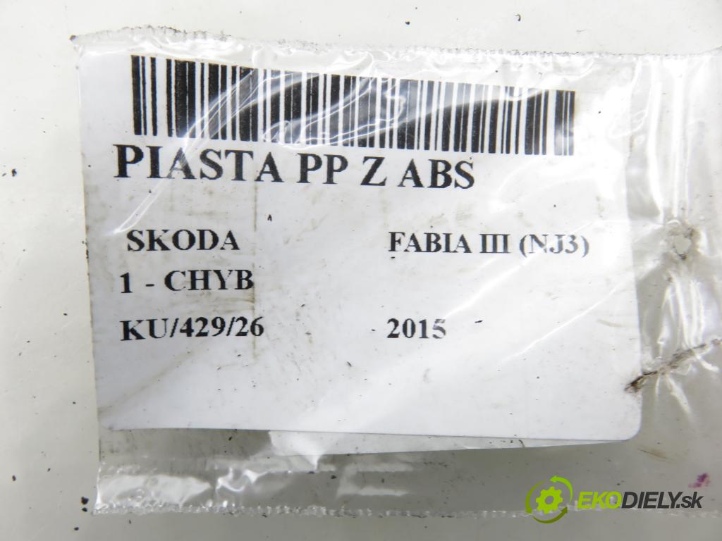 SKODA FABIA III (NJ3) HB 2015 55,00 1 - CHYB 999,00 náboj PP ABS