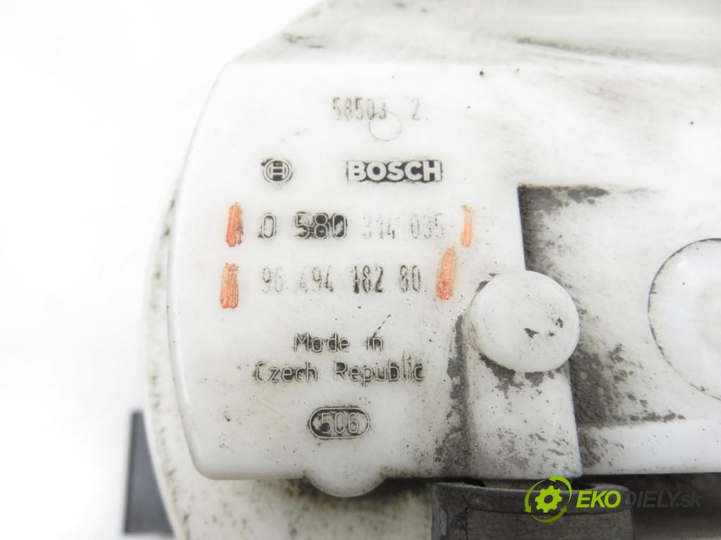 CITROEN C3 I (FC_) HB 2005 54,00 1.4 i - KFV (TU3JP) 1360,00 Pumpa paliva 0580314035 ; 9649418280