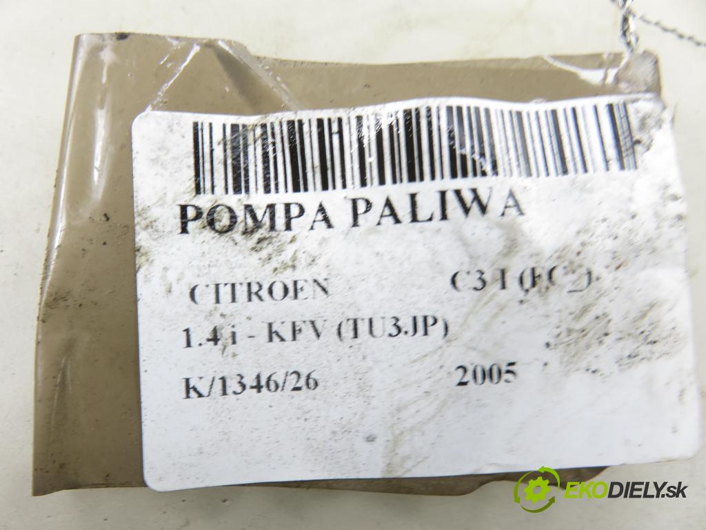 CITROEN C3 I (FC_) HB 2005 54,00 1.4 i - KFV (TU3JP) 1360,00 Pumpa paliva 0580314035 ; 9649418280