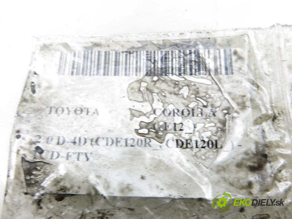 TOYOTA COROLLA (_E12_) HB 2003 66,00 2.0 D-4D (CDE120R_, CDE120L_) - 1CD-FTV 1995,00 vstrekovač 2367027020 (Vstrekovač paliva)