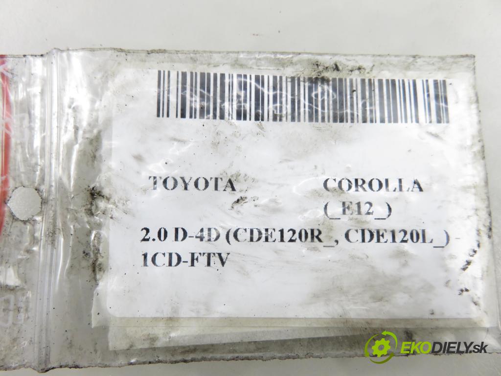 TOYOTA COROLLA (_E12_) HB 2003 66,00 2.0 D-4D (CDE120R_, CDE120L_) - 1CD-FTV 1995,00 VENTIL VAKUUM: 8942120210 ; 0798005130 ; 2586064140