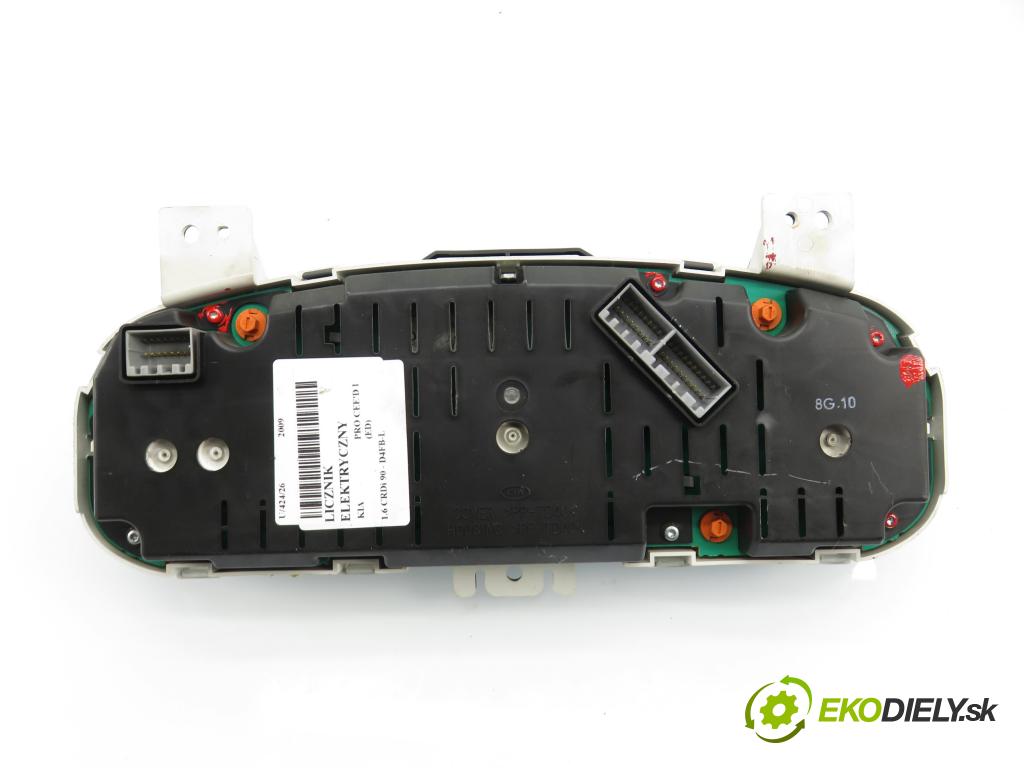 KIA PRO CEE'D (ED) HB 2009 66,00 1.6 CRDi 90 - D4FB-L 1582,00 Prístrojovka elektrický 940031H131