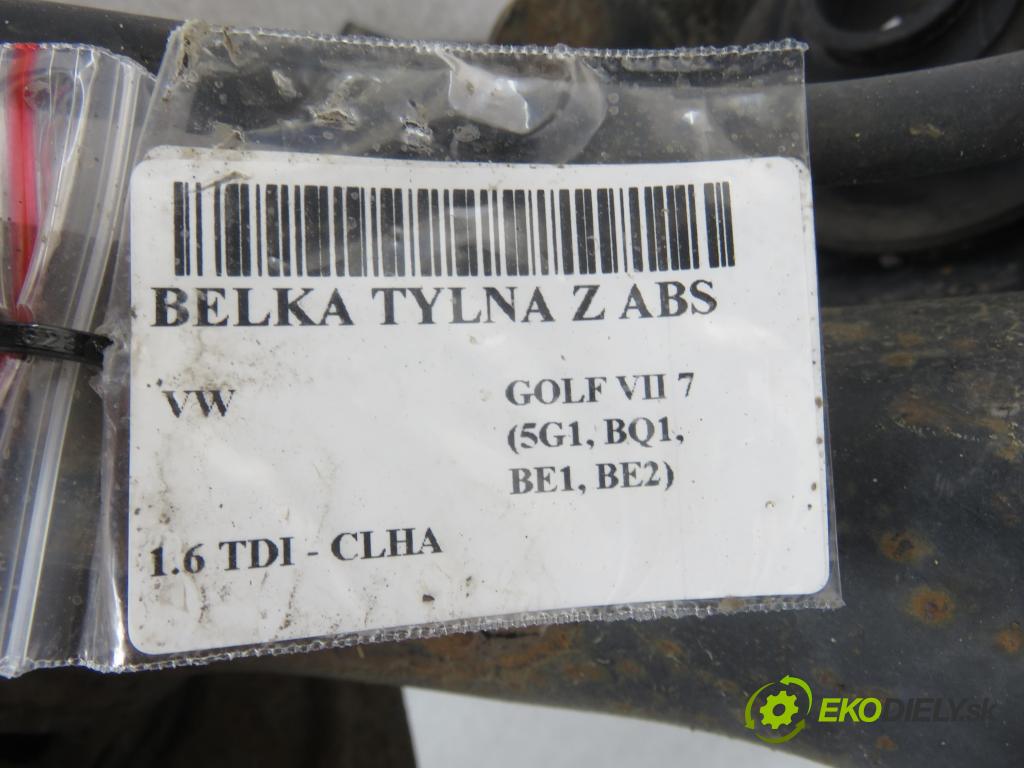VW GOLF VII (5G1, BQ1, BE1, BE2) HB 2014 77,00 1.6 TDI - CLHA 1598,00 Výstuha zadná ABS