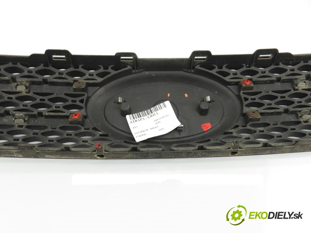 KIA PRO CEE'D (ED) HB 2009 66,00 1.6 CRDi 90 - D4FB-L 1582,00 Mriežka / maska 863501H200