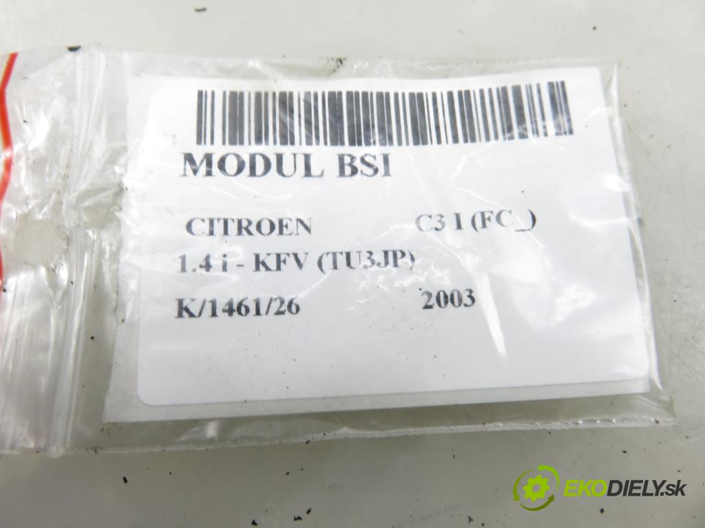 CITROEN C3 I (FC_) HB 2003 54,00 1.4 i - KFV (TU3JP) 1360,00 MODUL BSI S118085200H