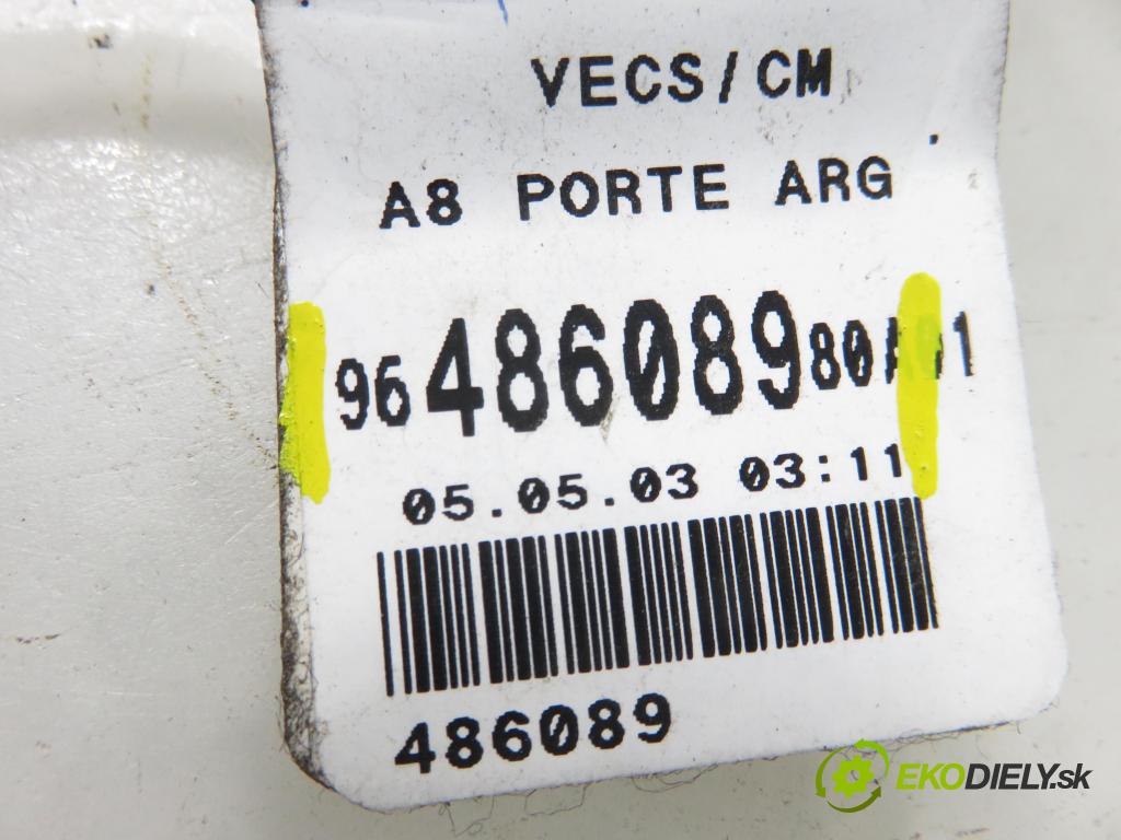 CITROEN C3 I (FC_) HB 2003 54,00 1.4 i - KFV (TU3JP) 1360,00 zámok 9648608980