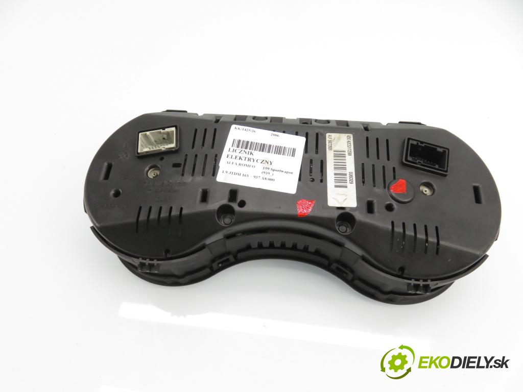 ALFA ROMEO 159 Sportwagon (939_) KOMBI 2006 100,00 1.9 JTDM 16V - 937 A8.000 1910,00 prístrojovka elektrický A2C53172598 ; 0156072820