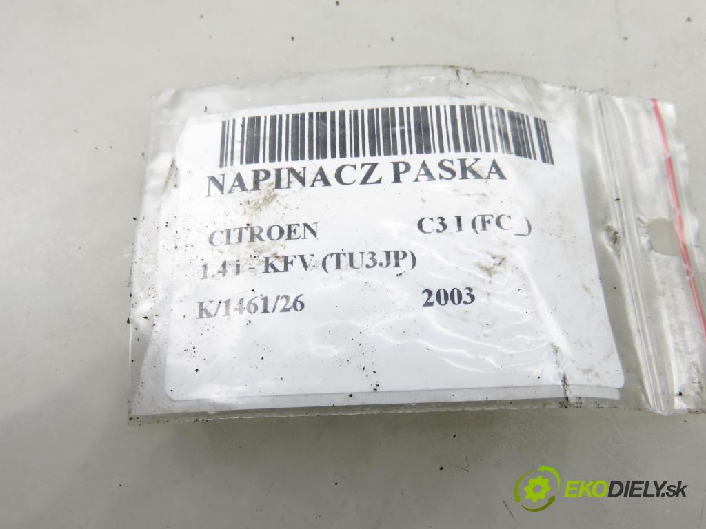 CITROEN C3 I (FC_) HB 2003 54,00 1.4 i - KFV (TU3JP) 1360,00 Napínač remeňa  (Napínacia kladka)