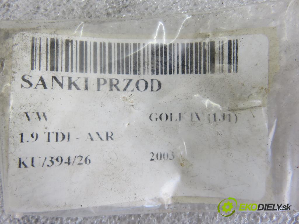 VW GOLF IV (1J1) HB 2003 74,00 1.9 TDI - AXR 1896,00 PŘEDNÍ: