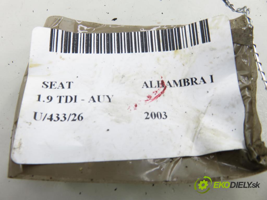 SEAT ALHAMBRA (7V8, 7V9) HB 2003 85,00 1.9 TDI PD 115 - AUY 1896,00 zámok dverí kufor EL.