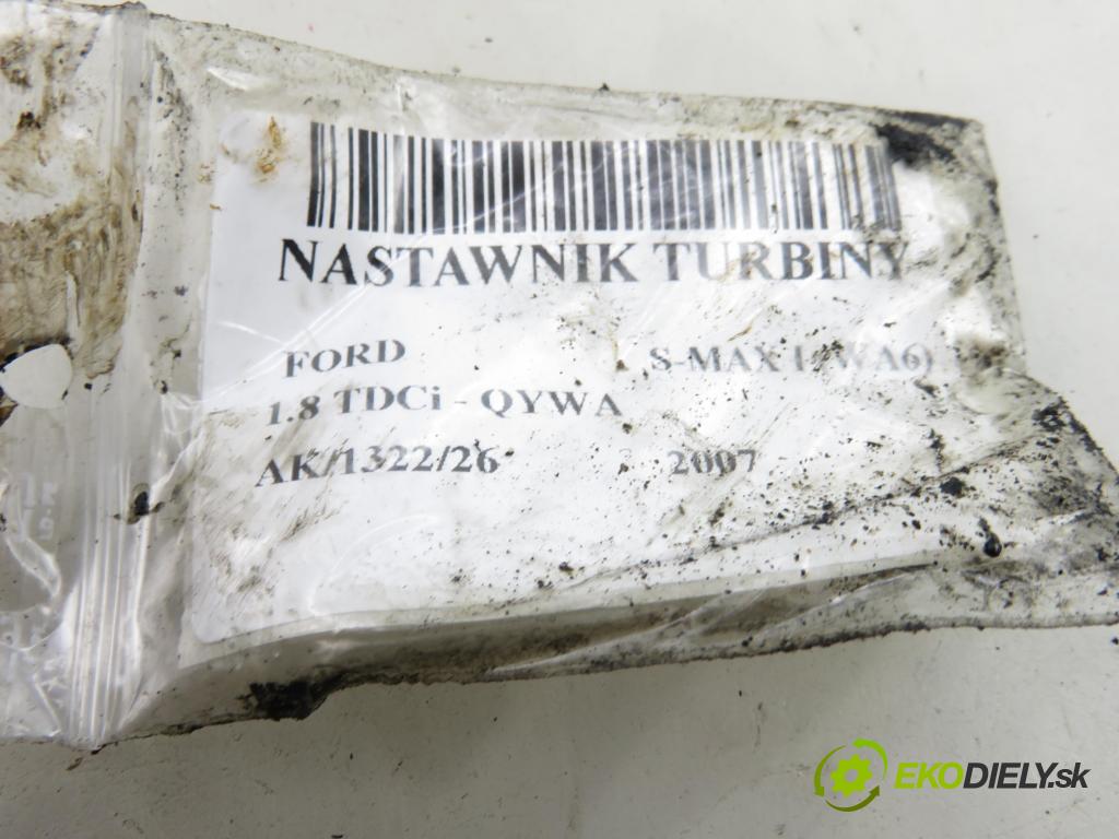 FORD S-MAX (WA6) MINIVAN 2007 92,00 1.8 TDCi - QYWA 1753,00 nastavovač turba 6NW008412 ; 712120 (Motorek ostatní)