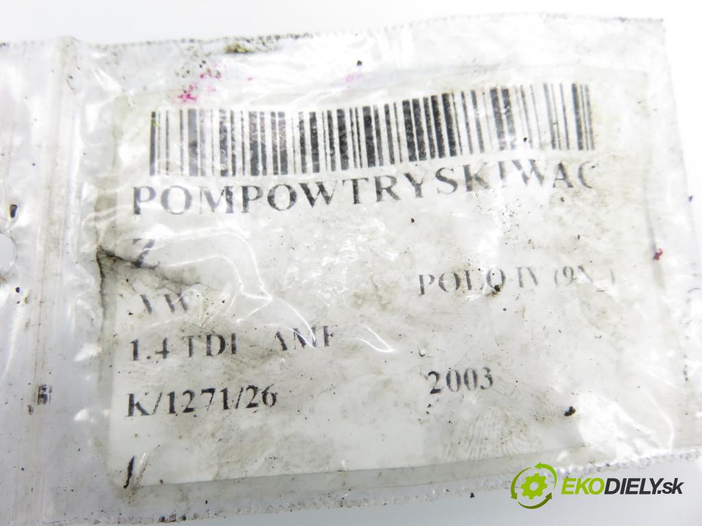 VW POLO (9N_) HB 2003 55,00 1.4 TDI - AMF 1422,00 vstříkovač 045130073T ; 0414720035 (Vstřikovač paliva)