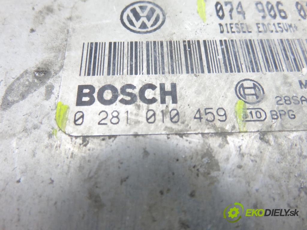 VW TRANSPORTER IV Autobus (70XB, 70XC, 7DB, 7DW, 7DK) BUS 2002 111,00 2.5 TDI - AXG 2461,00 Riadiaca jednotka Motor 074906018AL ; 0281010459