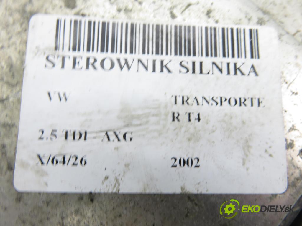 VW TRANSPORTER IV Autobus (70XB, 70XC, 7DB, 7DW, 7DK) BUS 2002 111,00 2.5 TDI - AXG 2461,00 Riadiaca jednotka Motor 074906018AL ; 0281010459