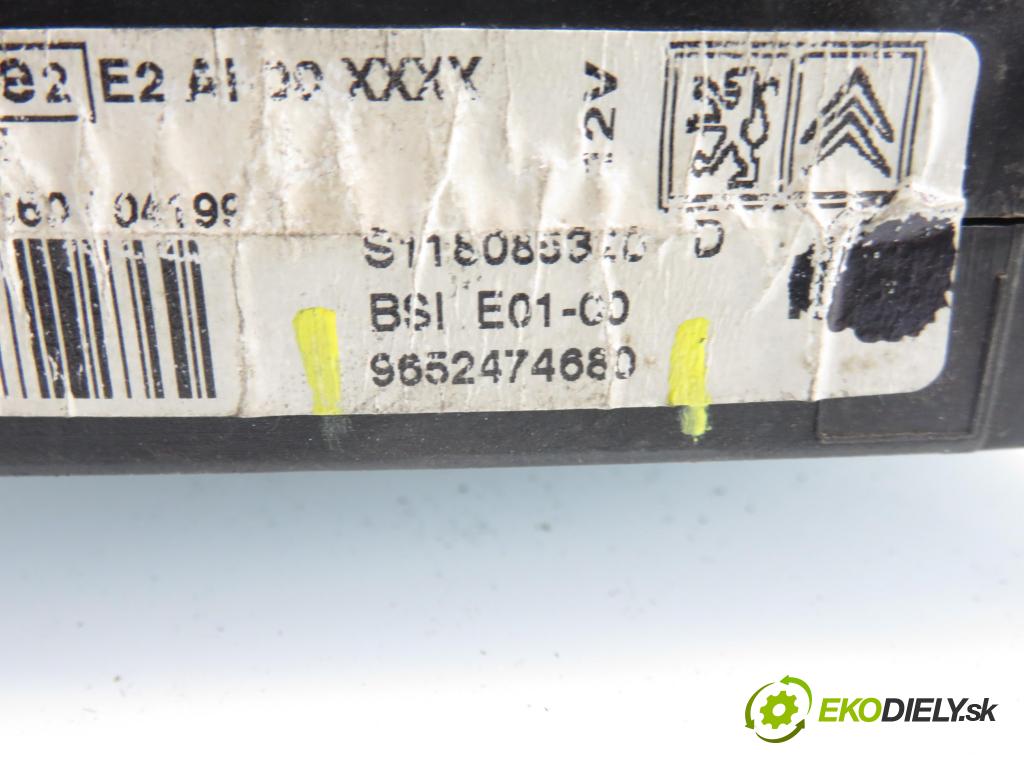 PEUGEOT PARTNER Combispace (5F) KOMBIVAN 2004 51,00 1.9 D - WJY (DW8B) 1868,00 MODUL BSI 9652474680