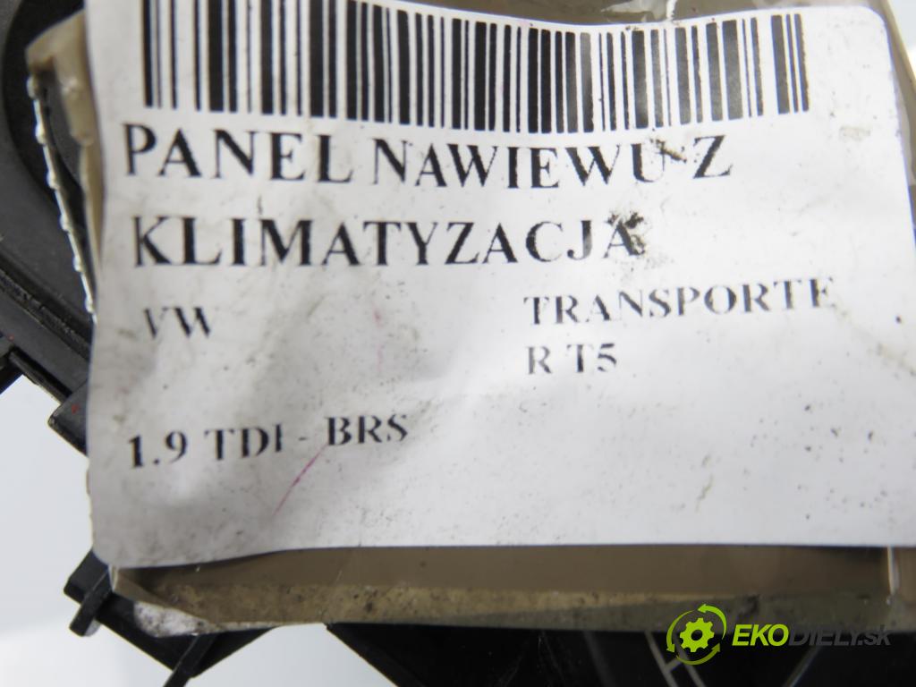 VW TRANSPORTER V Skrzynia (7HA, 7HH, 7EA, 7EH) FURGON 2009 75,00 1.9 TDI - BRS 1896,00 Panel kúrenia KLIMATIZACE: 7H0820045A