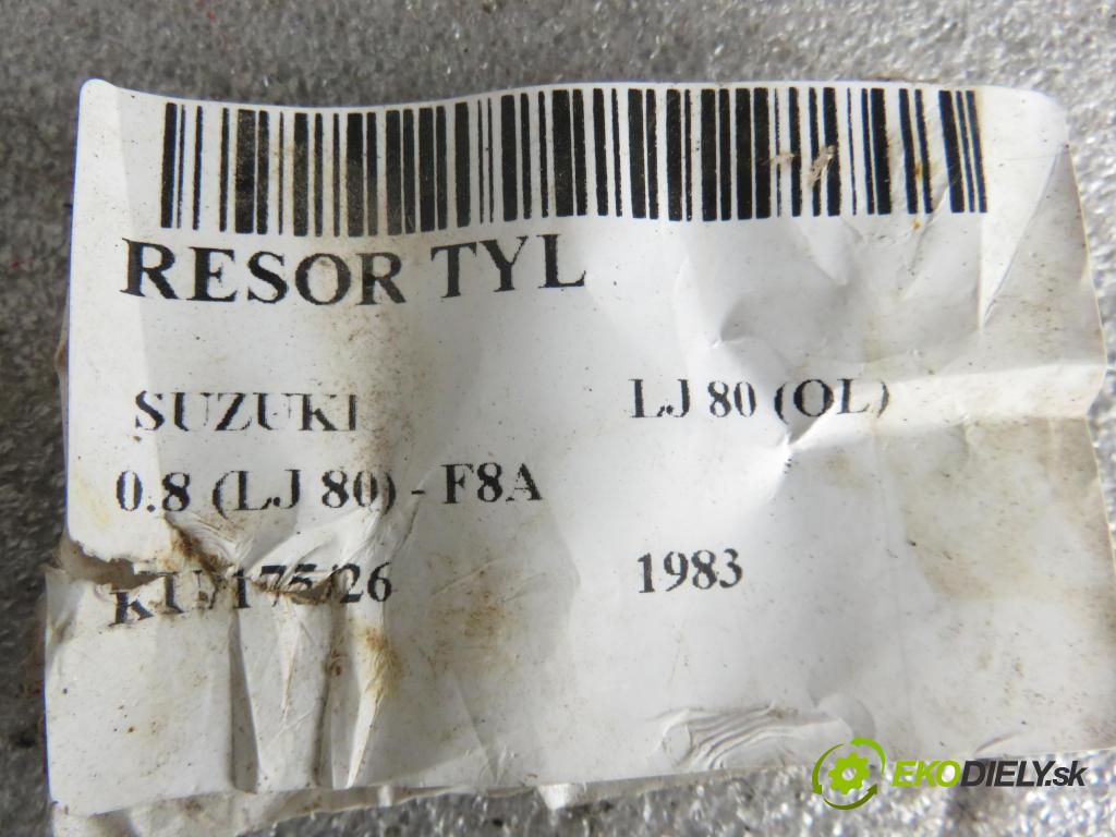SUZUKI LJ 80 (OL) TERENOWY 1983 29,00 0.8 (LJ 80) - F8A 797,00 Listové pero zadné