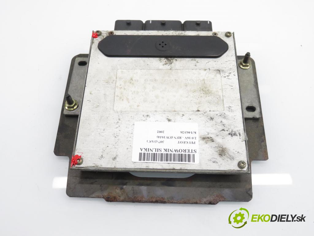 PEUGEOT 307 (3A/C) HB 2002 100,00 2.0 16V - RFN (EW10J4) 1997,00 Riadiaca jednotka Motor 9646345080 ; IAW4MP201
